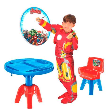 Centro de Atividades Avengers 2395 Lider Brinquedos - Toyster Menor preço em Centro de Atividades Avengers 2395 Lider Brinquedos - Toyster