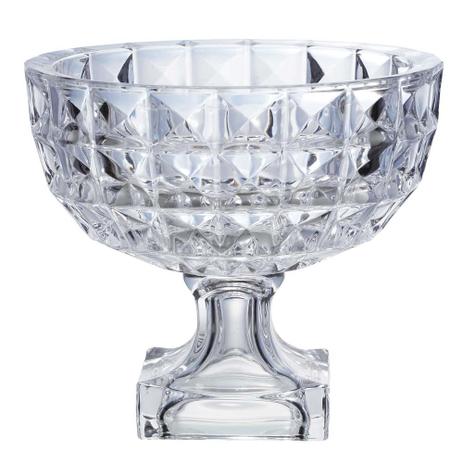 Centro de mesa Aquamarine em cristal ecológico 24,5Cm - 22083 - L hermitage Menor preço em Centro de mesa Aquamarine em cristal ecológico 24,5Cm - 22083 - L hermitage