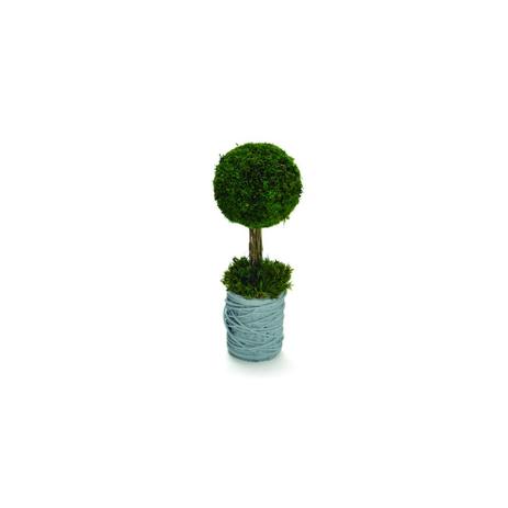 Centro de Mesa Bouquet Topiaria em Formato Redondo Natural Verde Médio - Cromus Menor preço em Centro de Mesa Bouquet Topiaria em Formato Redondo Natural Verde Médio - Cromus