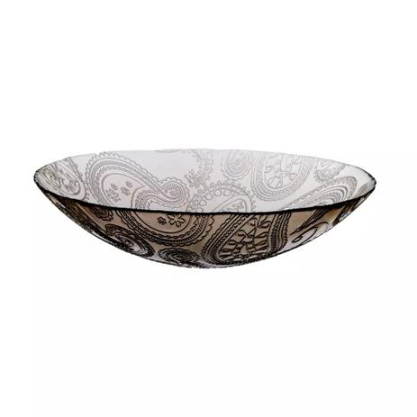 Centro de Mesa Vidro 40cm - Fruteira De Vidro - Fruteira De Mesa - Carisma Menor preço em Centro de Mesa Vidro 40cm - Fruteira De Vidro - Fruteira De Mesa - Carisma