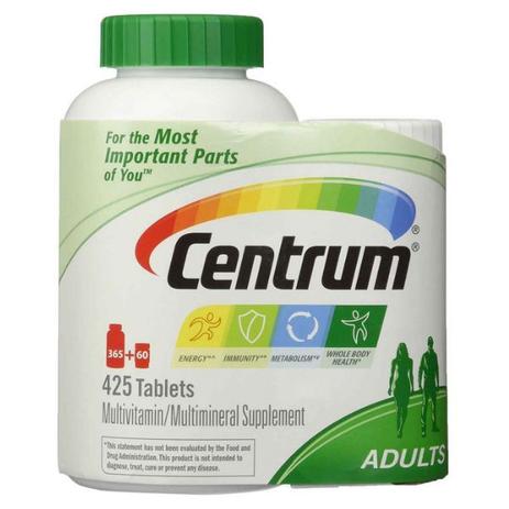 Centrum Multivitamínico Adultos 425 Tablets é boa?