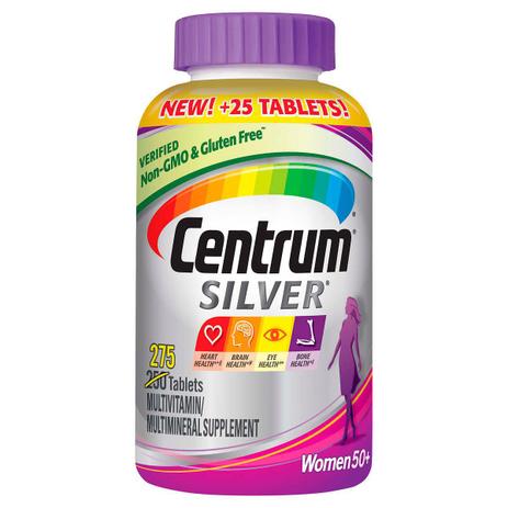 Centrum Silver Women, Mulher 50+ (275 Tabs) Multivitamínico é boa?
