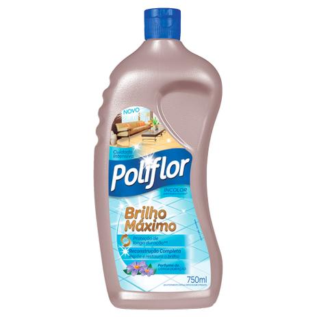 Cera Auto Brilho Líquida POLIFLOR Brilho Maximo Incolor 750ml Menor preço em Cera Auto Brilho Líquida POLIFLOR Brilho Maximo Incolor 750ml