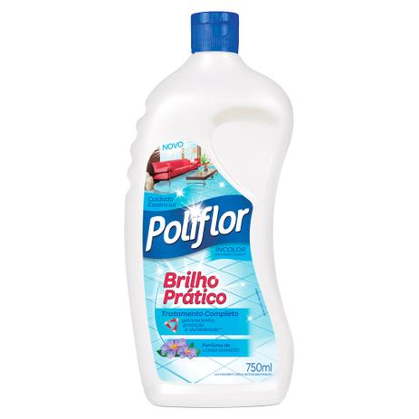 Cera Auto Brilho Líquida POLIFLOR Brilho Prático Incolor 750ml Menor preço em Cera Auto Brilho Líquida POLIFLOR Brilho Prático Incolor 750ml