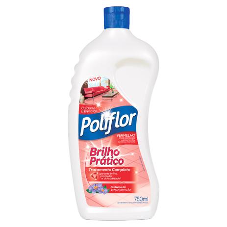 Cera Auto Brilho Líquida POLIFLOR Brilho Prático Vermelho 750ml Menor preço em Cera Auto Brilho Líquida POLIFLOR Brilho Prático Vermelho 750ml