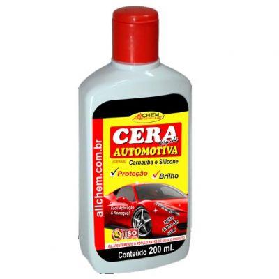 Cera Automotiva Liquida 200ml - Allchem Menor preço em Cera Automotiva Liquida 200ml - Allchem