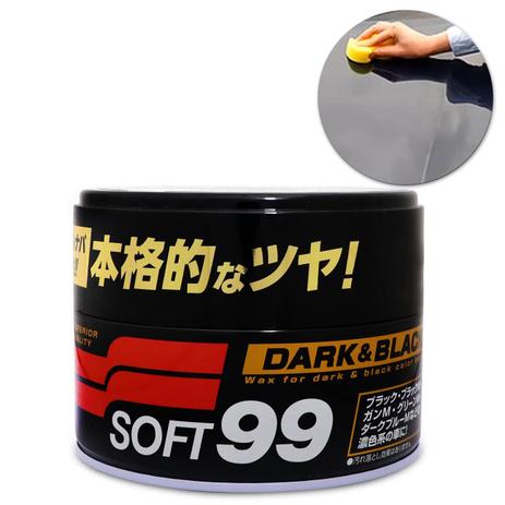 Cera de Carnaúba Premium Soft99 Dark Black Paste Wa 300g Dura 2 Meses Rende Até 70 Veiculos Menor preço em Cera de Carnaúba Premium Soft99 Dark Black Paste Wa 300g Dura 2 Meses Rende Até 70 Veiculos