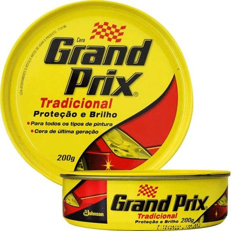 Cera grand prix tradicional 200g Menor preço em Cera grand prix tradicional 200g
