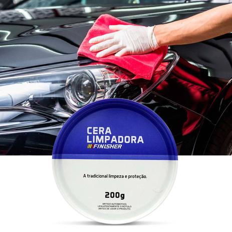 Cera Limpadora Automotiva Finisher Lata 200g Devolve Brilho Elimina Contaminações é boa?
