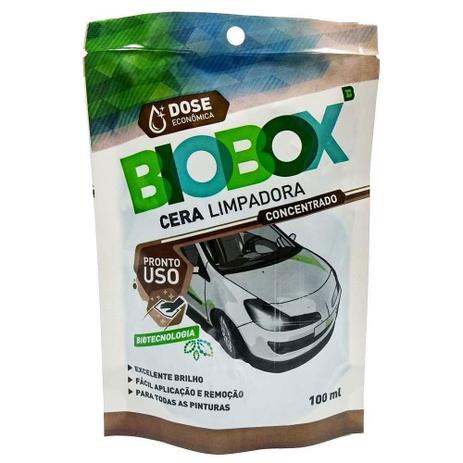Cera limpadora concentrada biobox 100 ml excelente brilho fácil aplicação e remoção serve pa - Radiex é boa?