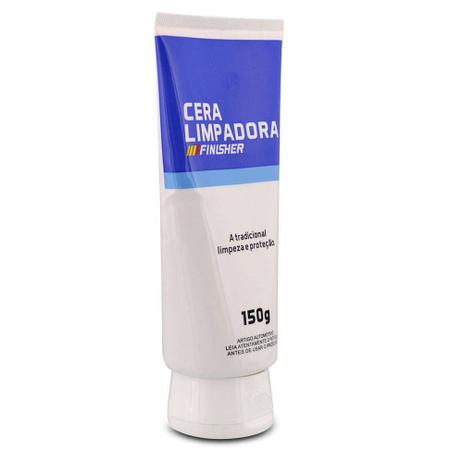 Cera Limpadora e Protetora de Carnaúba Finisher 150g Menor preço em Cera Limpadora e Protetora de Carnaúba Finisher 150g