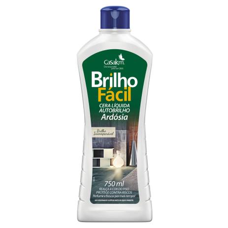 Cera Liquida Auto Brilho Ardósia Brilho Fácil 750ML CasaKm - Brilho Facil Menor preço em Cera Liquida Auto Brilho Ardósia Brilho Fácil 750ML CasaKm - Brilho Facil