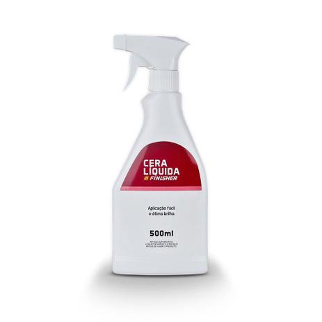 Cera Líquida Automotiva Finisher Spray de 500ml Menor preço em Cera Líquida Automotiva Finisher Spray de 500ml