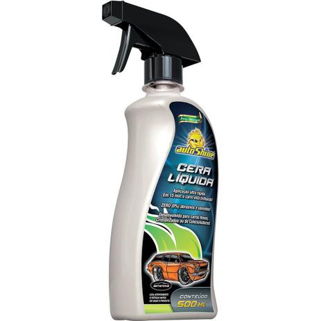 Cera Liquida Autoshine 500 ML Menor preço em Cera Liquida Autoshine 500 ML