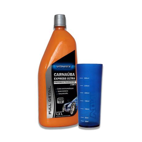 Menor preço em Cera Líquida Carnaúba Express Full Detail Ultra 2 em 1 1,5lt Vonixx