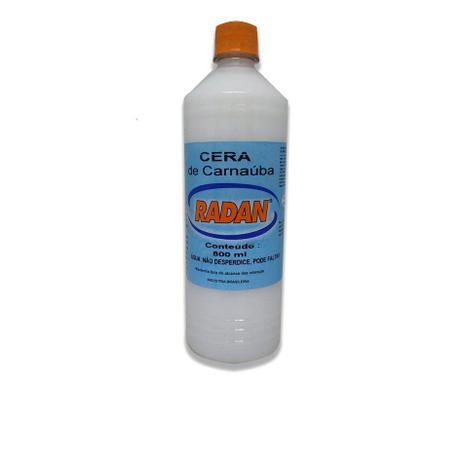 Cera Líquida de Carnaúba 800ml Radan Menor preço em Cera Líquida de Carnaúba 800ml Radan