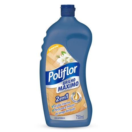 Cera Líquida Poliflor Brilho Maximo Amarelo Menor preço em Cera Líquida Poliflor Brilho Maximo Amarelo