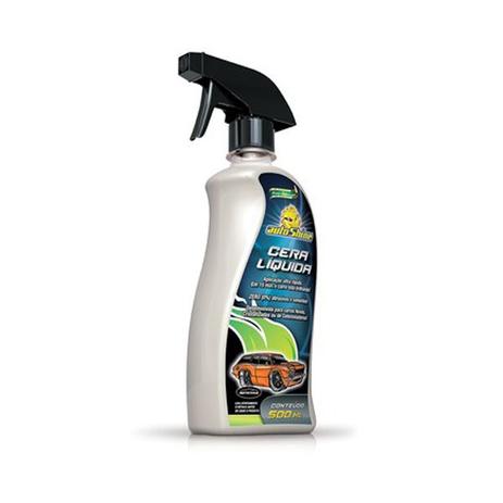 Cera Liquida Spray Autoshine 500Ml Menor preço em Cera Liquida Spray Autoshine 500Ml
