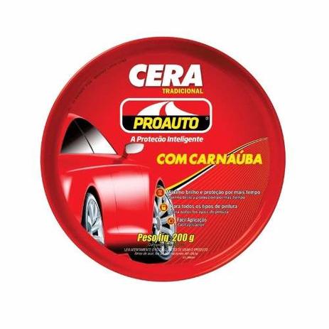 Cera Pasta Tradicional C/carnaúba 200g - Proauto Menor preço em Cera Pasta Tradicional C/carnaúba 200g - Proauto