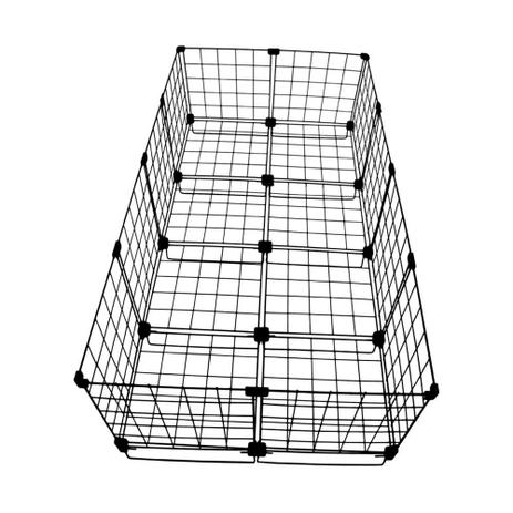 Cercado Porquinho da Índia Com Fundo e Pés 60x120cm Preto - Iguanna é ruim? Cercado Porquinho da Índia Com Fundo e Pés 60x120cm Preto - Iguanna é boa?