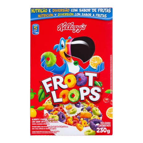 Cereal Matinal Froot Loops Kellogs 230g - Nestlé é boa?