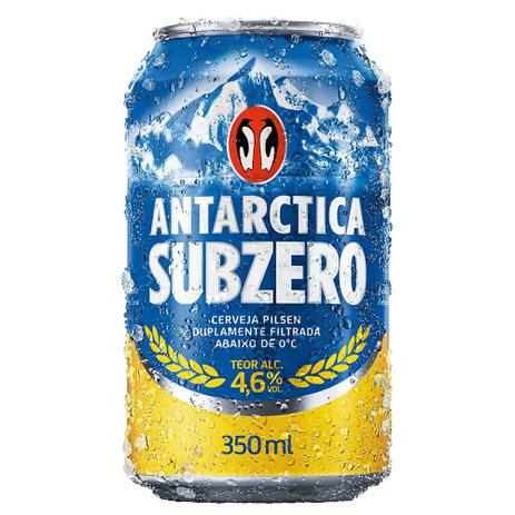 Cerveja Antarctica Sub Zero 350ml -