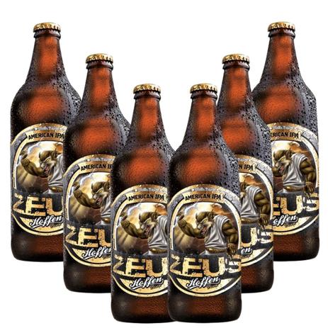 Cerveja Artesanal Hoffen Ipa Zeus 600ml 6 UNIDADES - Hoffen bier Menor preço em Cerveja Artesanal Hoffen Ipa Zeus 600ml 6 UNIDADES - Hoffen bier