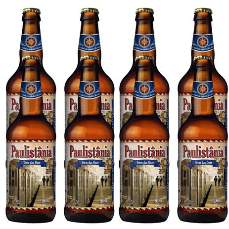Cerveja Artesanal Paulistania Apa Trem das Onze 500ml 8 Un Menor preço em Cerveja Artesanal Paulistania Apa Trem das Onze 500ml 8 Un