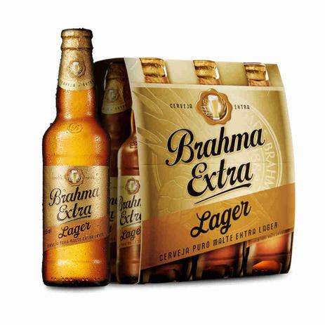 Cerveja Brahma Extra Lager 355ml Caixa (6 Unidades) Menor preço em Cerveja Brahma Extra Lager 355ml Caixa (6 Unidades)