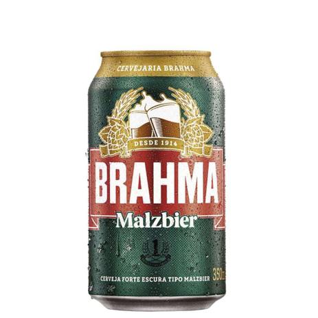 Cerveja Brahma Malzbier Lata 350ml - Bebidas - Magazine Luiza