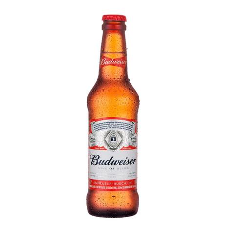 Cerveja Budweiser 330ml Menor preço em Cerveja Budweiser 330ml