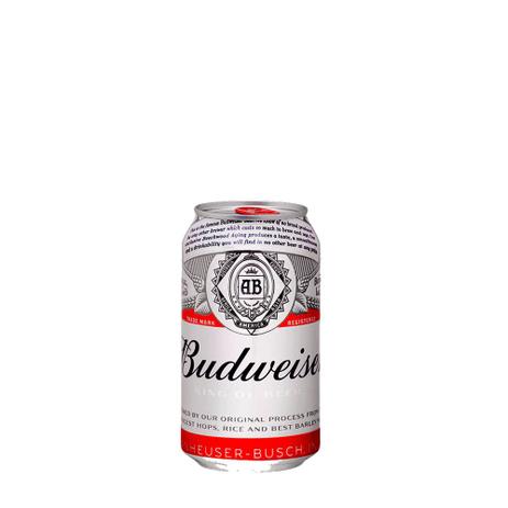 Cerveja Budweiser 350ml Menor preço em Cerveja Budweiser 350ml
