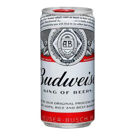 Cerveja BUDWEISER Lata 269ml Menor preço em Cerveja BUDWEISER Lata 269ml