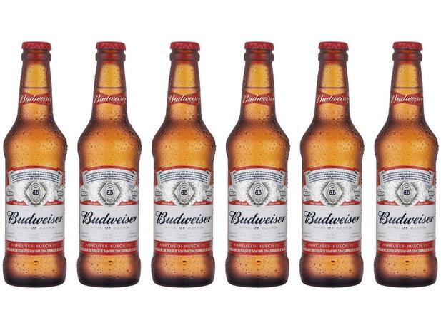 Cerveja Budweiser Pack American Standard Lager - 6 Unidades 330ml é boa?