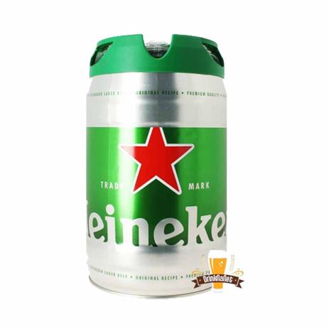 Cerveja heineken barril de 5l Menor preço em Cerveja heineken barril de 5l