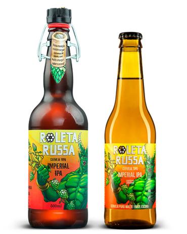 CERVEJA ROLETA RUSSA IMPERIAL IPA 355ml Menor preço em CERVEJA ROLETA RUSSA IMPERIAL IPA 355ml
