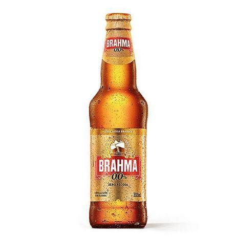 Cerveja sem álcool Brahma Zero Long Neck 355ml - Nacional -