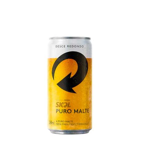 Cerveja Skol Puro Malte 269ml Menor preço em Cerveja Skol Puro Malte 269ml