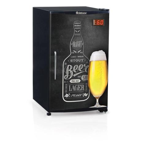 Cervejeira 112L Gelopar GRBA-120QC P.Cega Preto Adesiv. Menor preço em Cervejeira 112L Gelopar GRBA-120QC P.Cega Preto Adesiv.