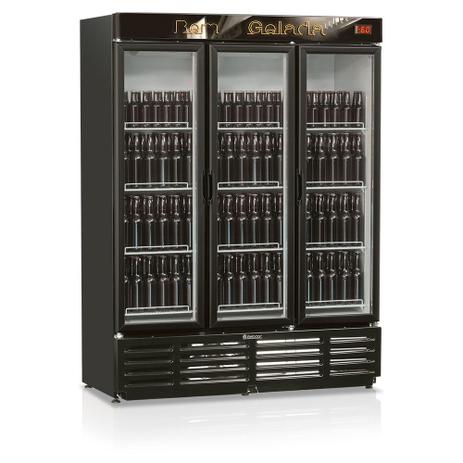 Cervejeira 3 Portas de Vidro GRBA1180PV Gelopar Menor preço em Cervejeira 3 Portas de Vidro GRBA1180PV Gelopar