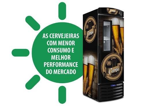 Cervejeira 434 Litros C/ Visor Capac. 140 Grf. 600 ml - Metalfrio Menor preço em Cervejeira 434 Litros C/ Visor Capac. 140 Grf. 600 ml - Metalfrio