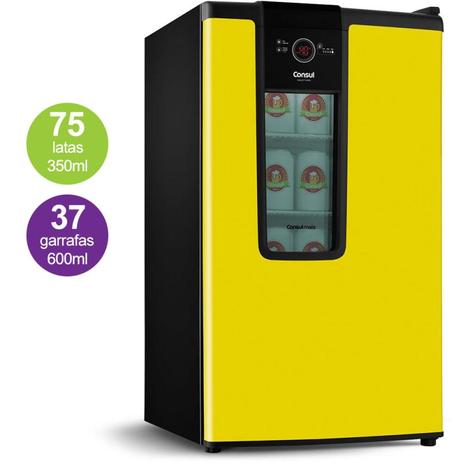 Cervejeira Consul Amarela 127v (CZD12) Menor preço em Cervejeira Consul Amarela 127v (CZD12)