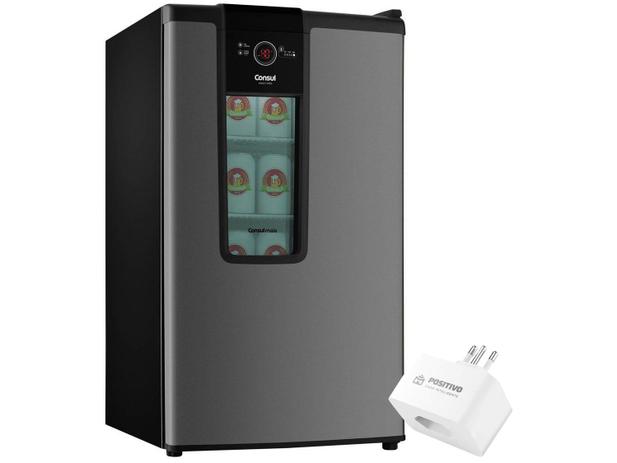 Cervejeira Consul Titanium Mais CZD12AT Vertical - 82L Frost Free + Tomada Inteligente 16A Smarthome Menor preço em Cervejeira Consul Titanium Mais CZD12AT Vertical - 82L Frost Free + Tomada Inteligente 16A Smarthome