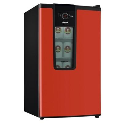 Cervejeira Consul Vermelha 220v - CZD12AV Menor preço em Cervejeira Consul Vermelha 220v - CZD12AV