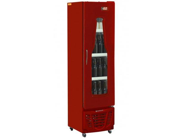 Cervejeira/Expositor Vertical 1 Porta Frost Free - 156L Gelopar GRBA 230VM Iluminação LED