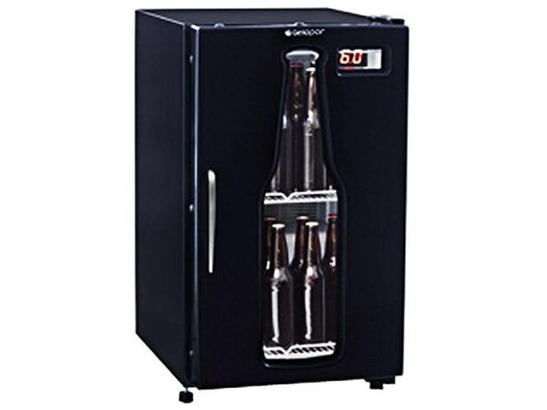 Cervejeira/Expositor Vertical Gelopar 120L - Frost Free GRBA 120PR 1 Porta