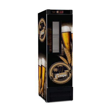Cervejeira Expositor Vertical Porta C/ Visor 324 Litros VN28FE - Metalfrio Menor preço em Cervejeira Expositor Vertical Porta C/ Visor 324 Litros VN28FE - Metalfrio