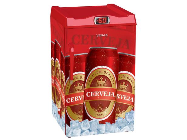 Cervejeira/Expositor Vertical Venax 100L Premium - 1 Porta