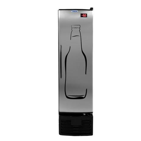 Menor preço em Cervejeira Inox Porta Cega Adesivada 284L VCFC - Fricon