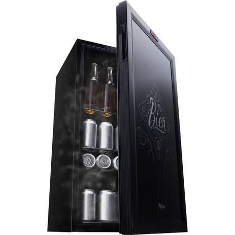 Cervejeira Philco FrostBier CER P-01, -6C a 6C, 98L, Preto - 110V Menor preço em Cervejeira Philco FrostBier CER P-01, -6C a 6C, 98L, Preto - 110V